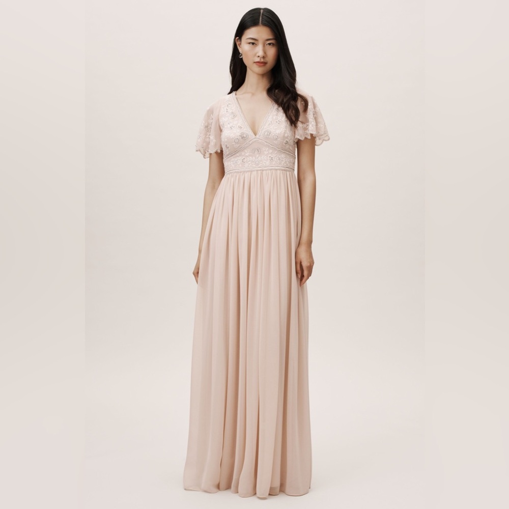 BHLDN “Fresna” Dress in Blush